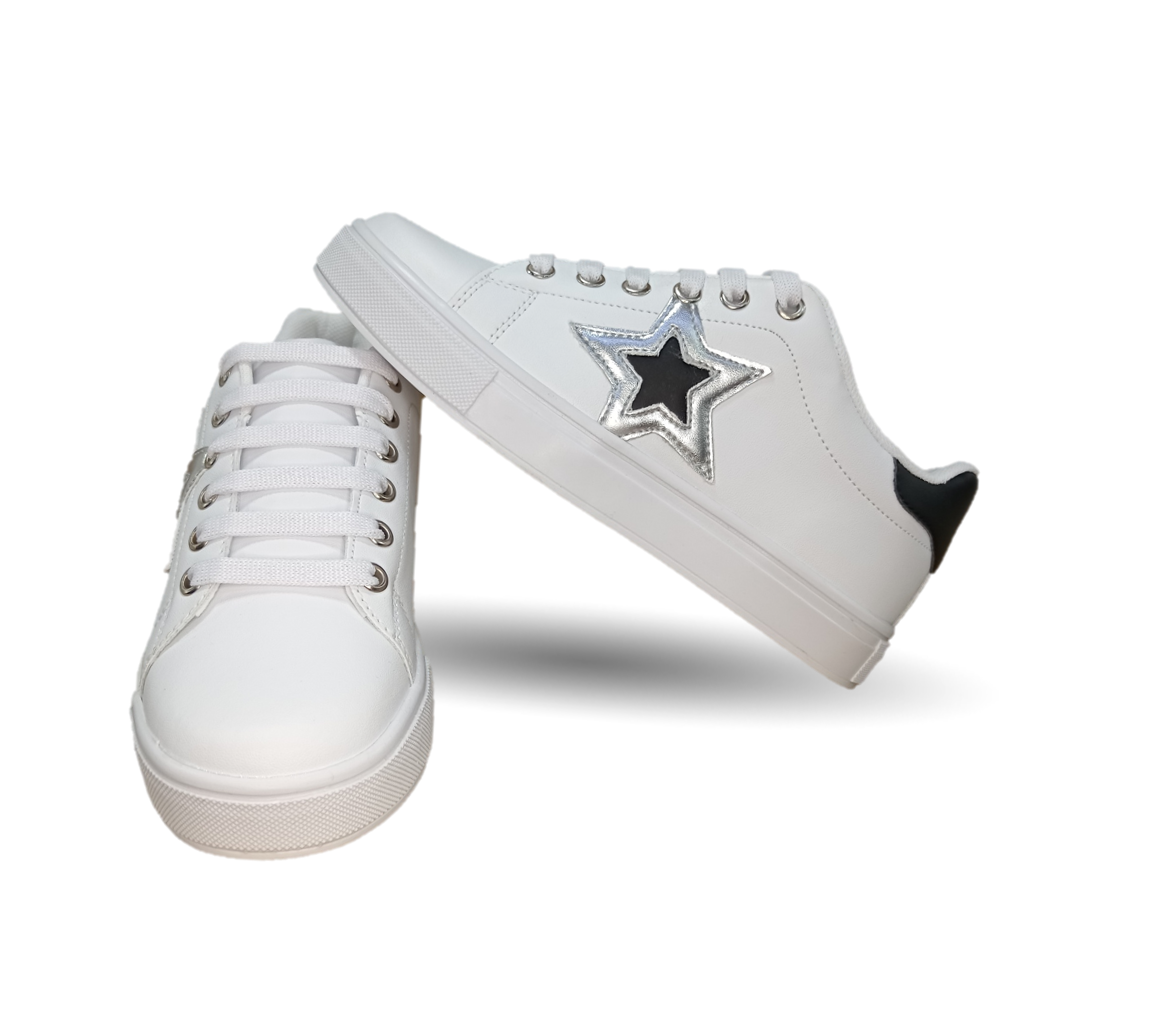 Tenis Urbano Gosh 44 Blanco/Negro para mujer