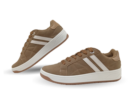 Tenis Urbano de moda Gosh 4 Camel para mujer