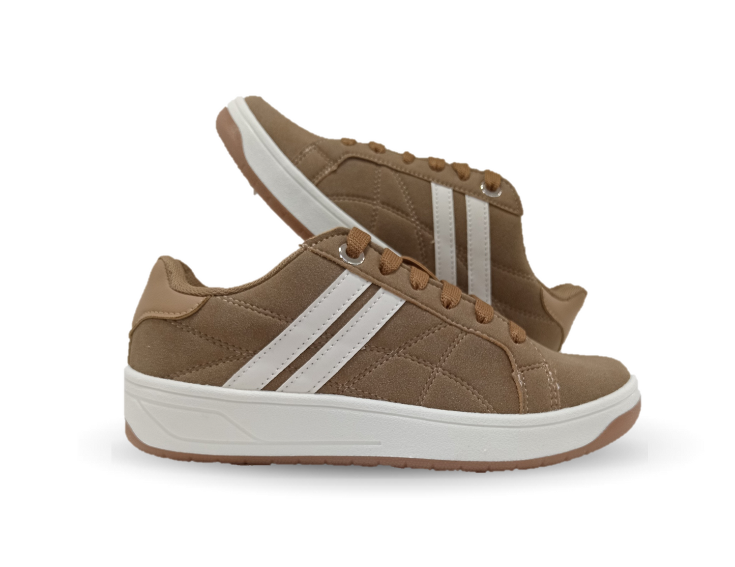 Tenis Urbano de moda Gosh 4 Camel para mujer