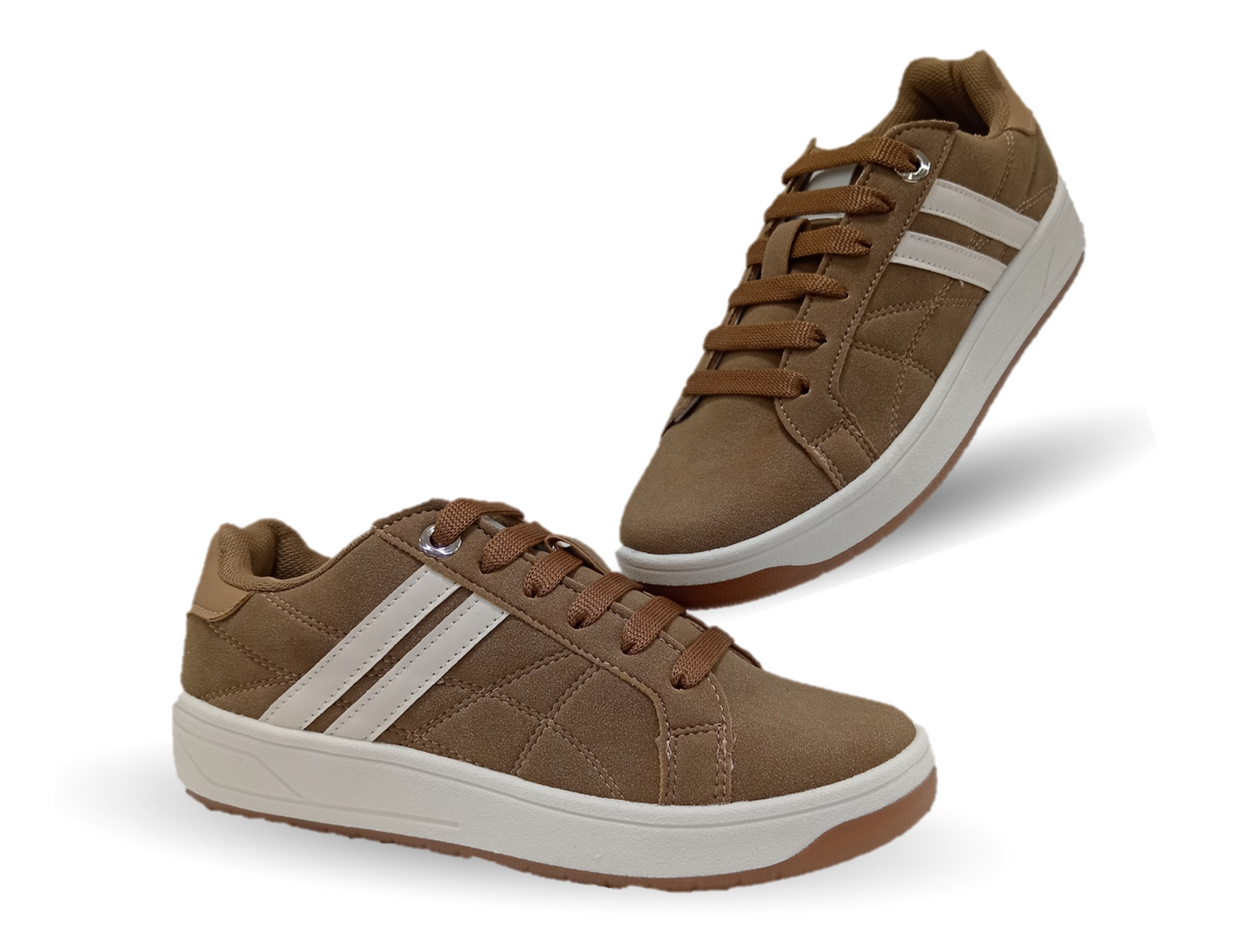 Tenis Urbano de moda Gosh 4 Camel para mujer