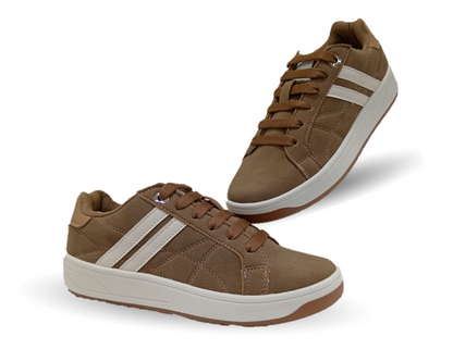 Tenis Urbano de moda Gosh 4 Camel para mujer