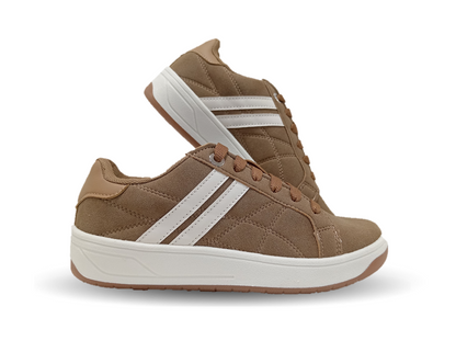 Tenis Urbano de moda Gosh 4 Camel para mujer
