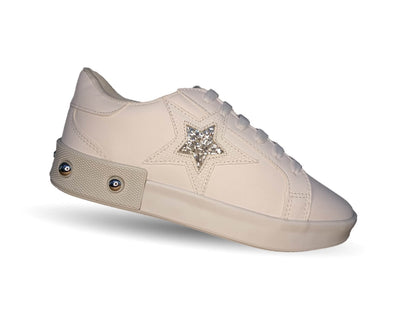 Tenis Urbano y Escolar Gosh 801 Blanco para mujer