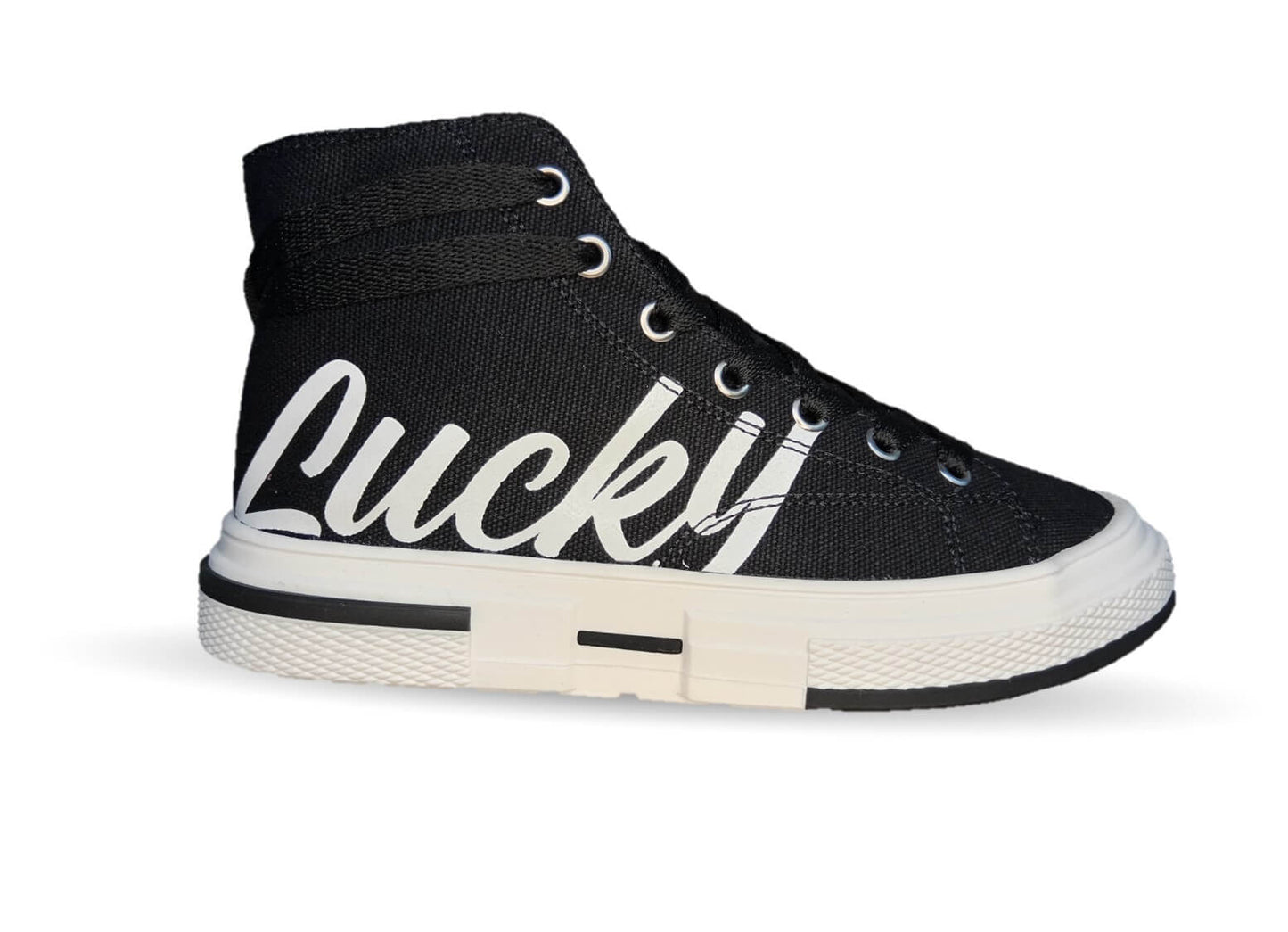 Tenis Urbano de moda tipo Bota Gosh 908 Negro para mujer