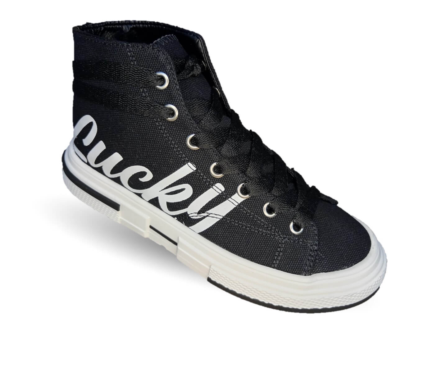 Tenis Urbano de moda tipo Bota Gosh 908 Negro para mujer