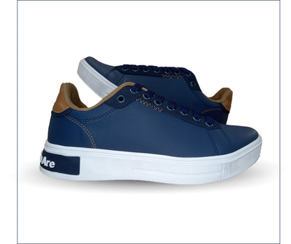 Tenis Urbano de moda Gosh 9150 Marino/Marino/Camel para hombre