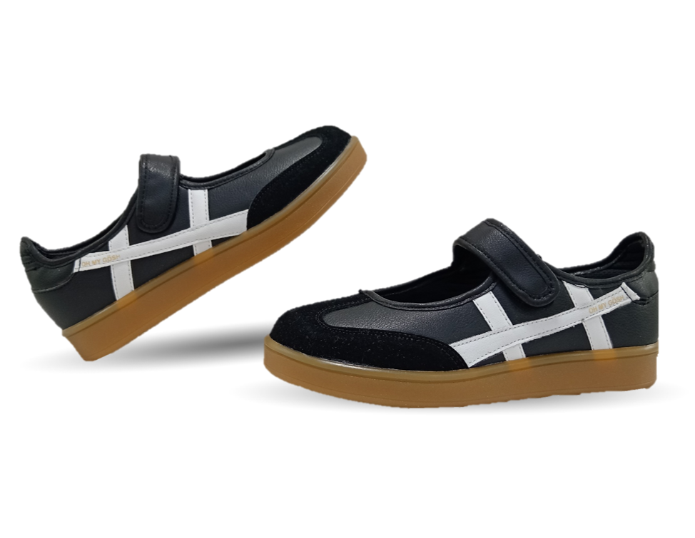 Tenis Urbano Gosh 9325 Negro/Negro para mujer