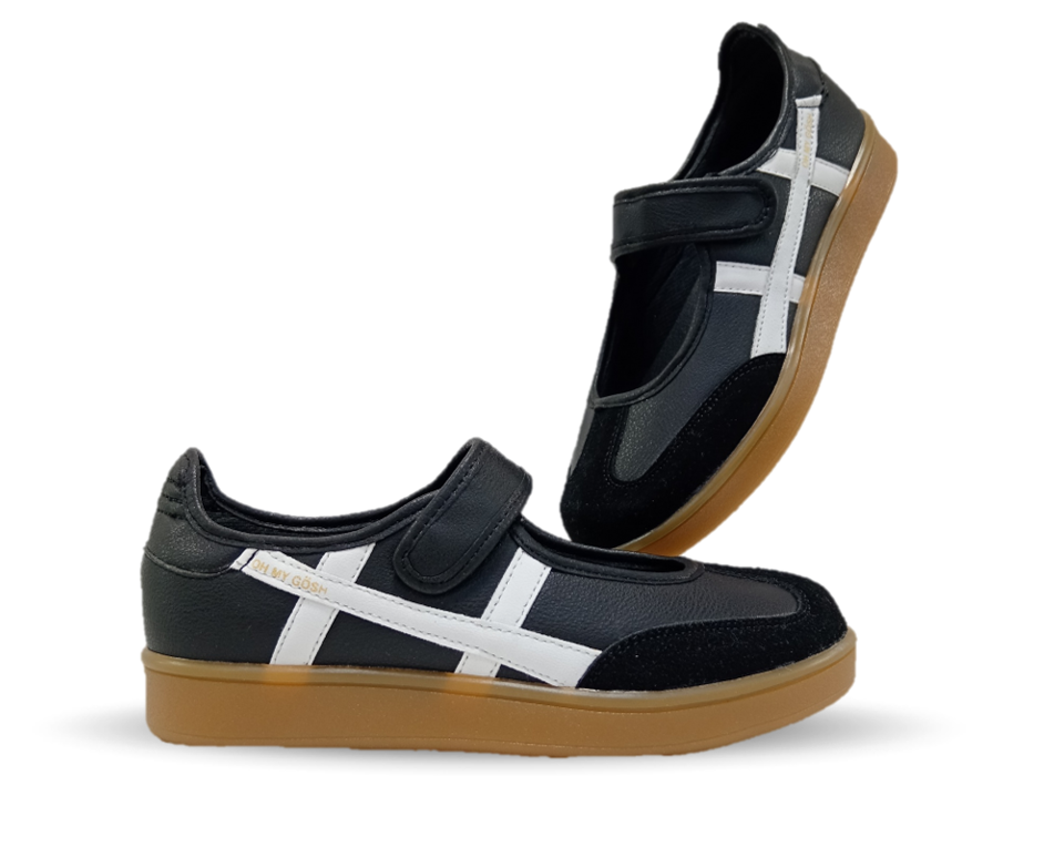 Tenis Urbano Gosh 9325 Negro/Negro para mujer