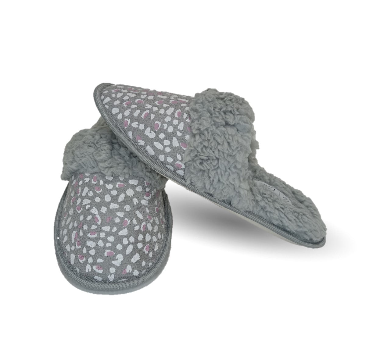 Pantufla Go Shoes 24722 Gris para mujer