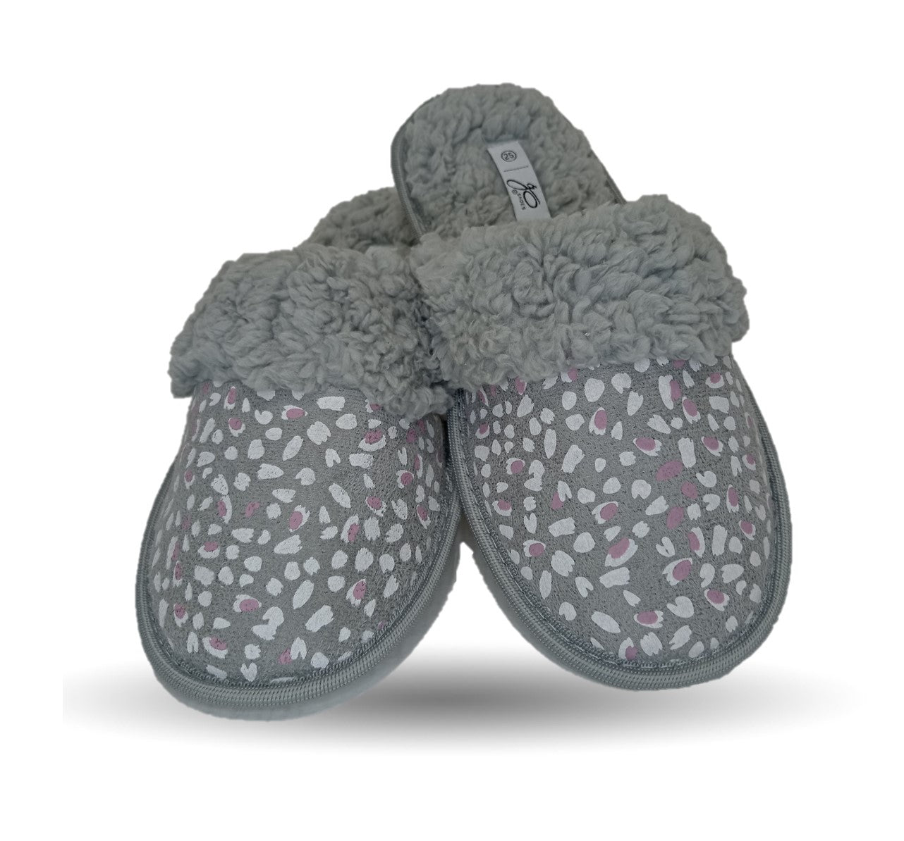 Pantufla Go Shoes 24722 Gris para mujer