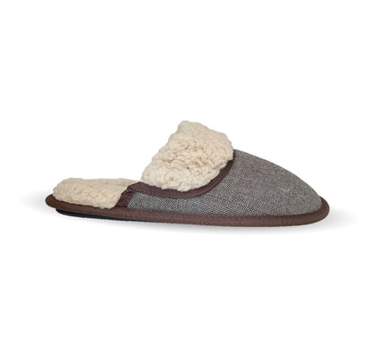 Pantufla Go Shoes 24835 Café para hombre