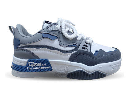 Tenis Urbano H Gross 313 Blanco/Gris para mujer