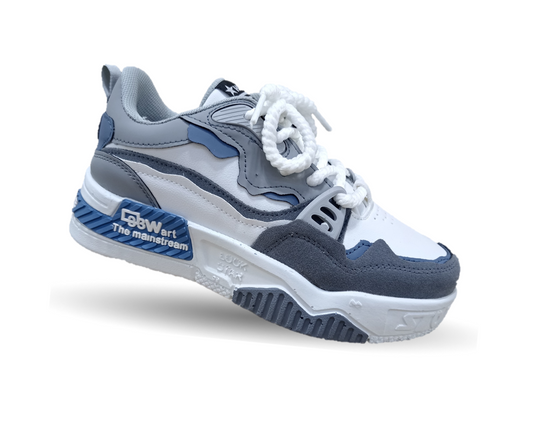 Tenis Urbano H Gross 313 Blanco/Gris para mujer