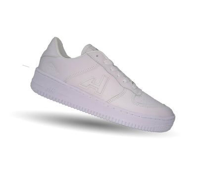 Tenis Urbano de piel H Gros 238 Blanco/Blanco Unisex para hombre y mujer