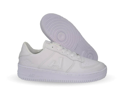 Tenis Urbano de piel H Gros 238 Blanco/Blanco Unisex para hombre y mujer