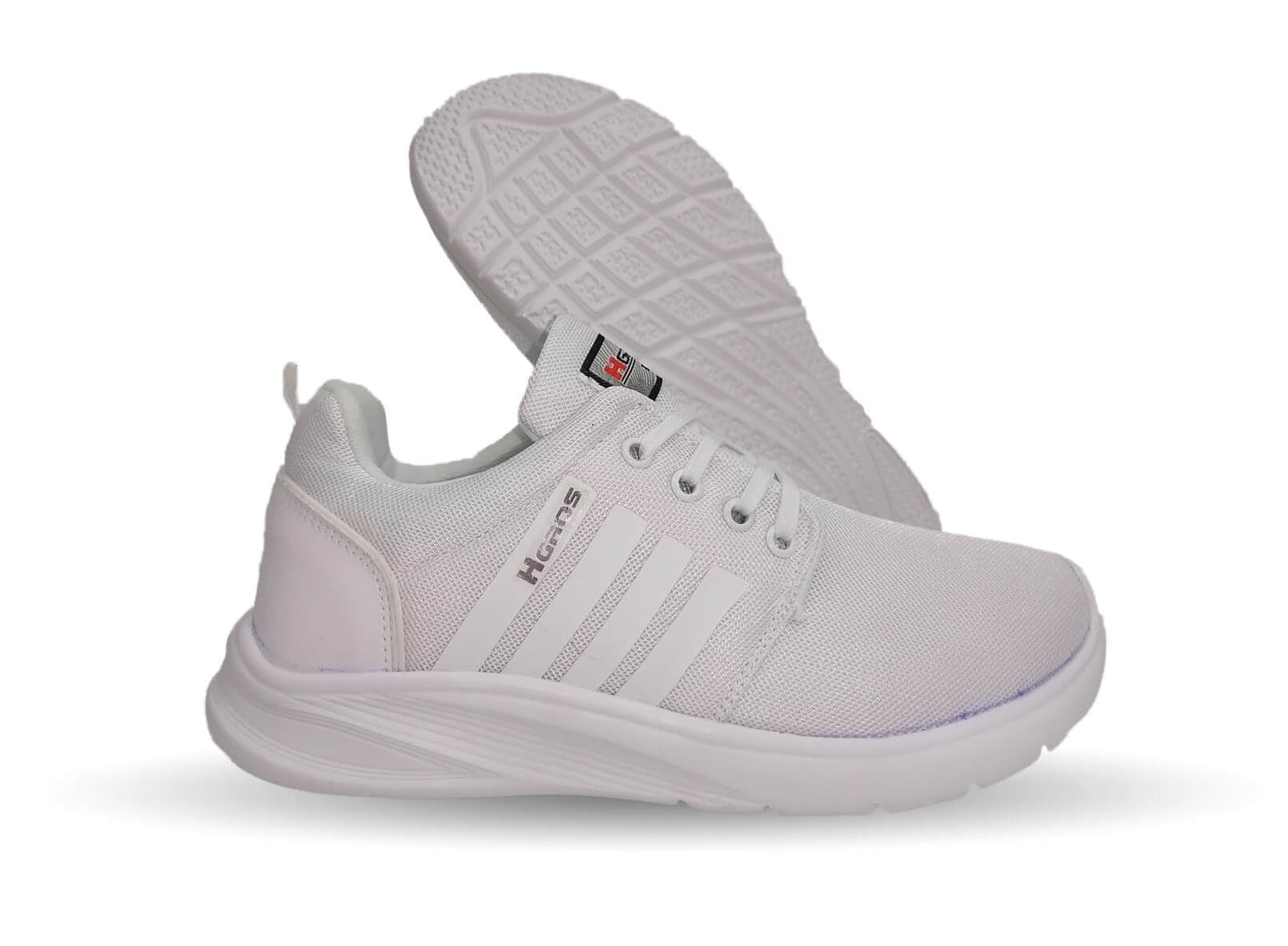 Tenis Deportivo H Gros 642 Blanco/Blanco Unisex para hombre y mujer