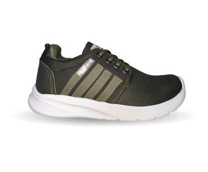 Tenis Deportivo H Gros 642 Verde Militar Unisex para hombre y mujer