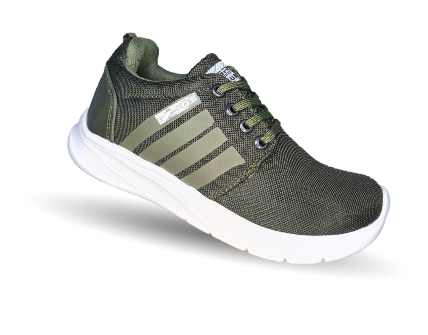 Tenis Deportivo H Gros 642 Verde Militar Unisex para hombre y mujer