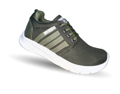Tenis Deportivo H Gros 642 Verde Militar Unisex para hombre y mujer