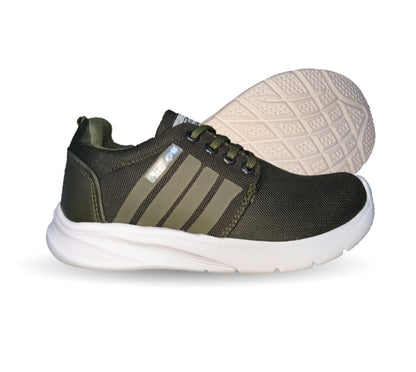 Tenis Deportivo H Gros 642 Verde Militar Unisex para hombre y mujer