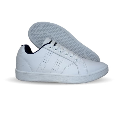 Tenis Urbano de piel H Gros 70 Blanco/Marino Unisex para hombre y mujer