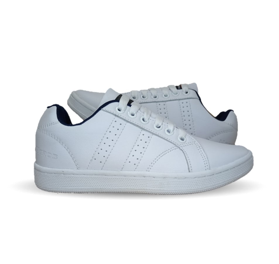Tenis Urbano de piel H Gros 70 Blanco/Marino Unisex para hombre y mujer