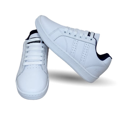 Tenis Urbano de piel H Gros 70 Blanco/Marino Unisex para hombre y mujer