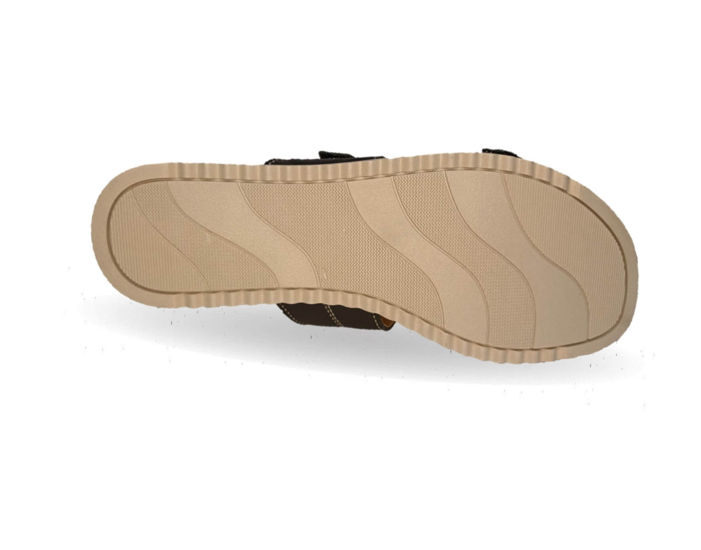Sandalia de piel Hannia 1014 Negro para mujer