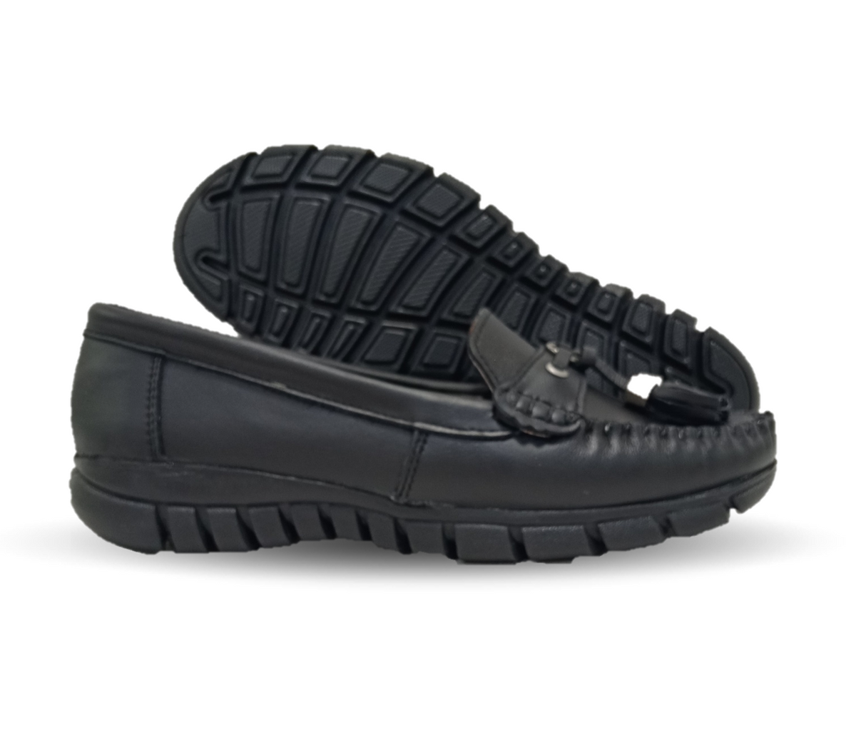 Zapato Casual de piel Hannia 1221 Negro para mujer