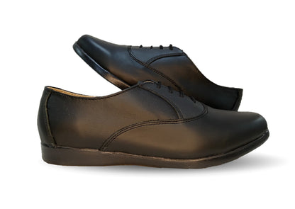 Zapato Casual de piel Hannia 215 Negro para mujer