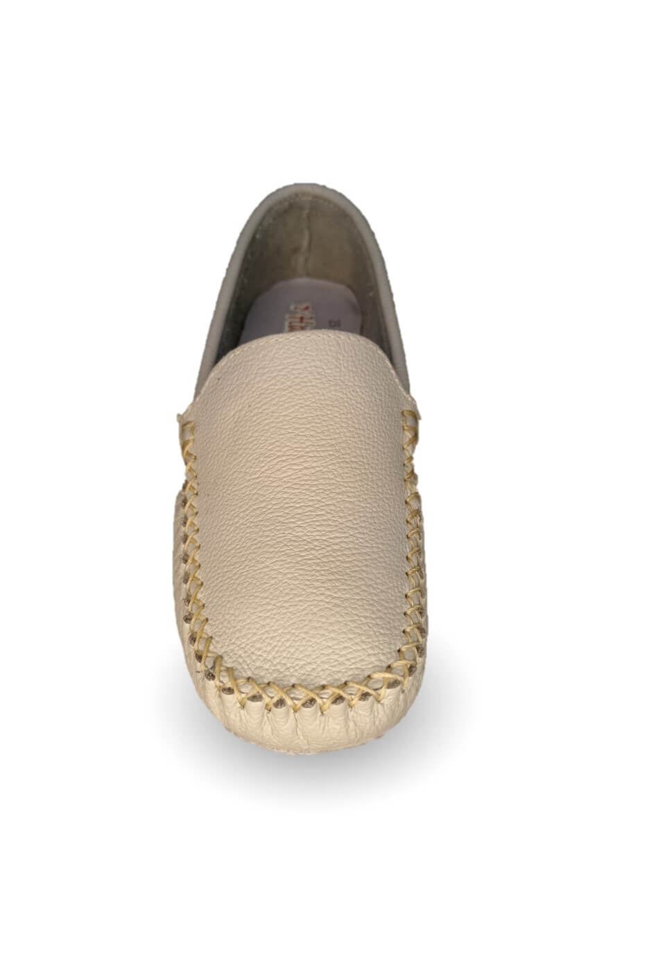 Zapato de Confort y Casual de piel Hannia 350 Beige para mujer