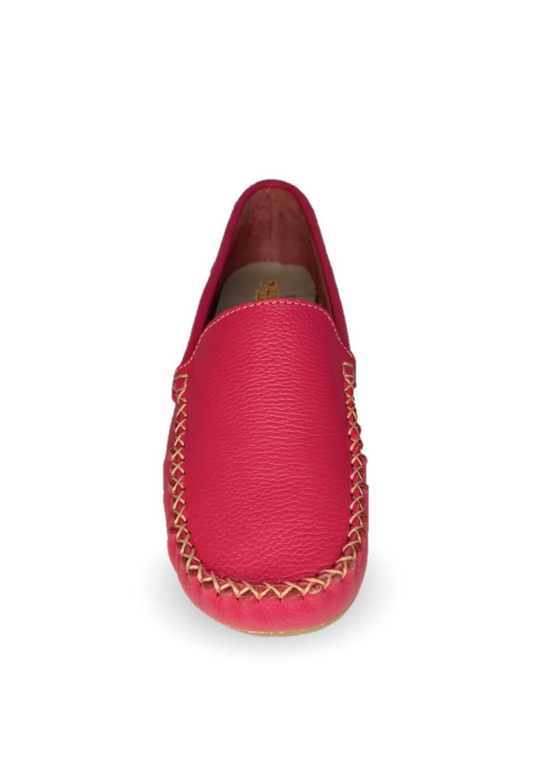 Zapato de Confort y Casual de piel Hannia 350 Fiusha para mujer