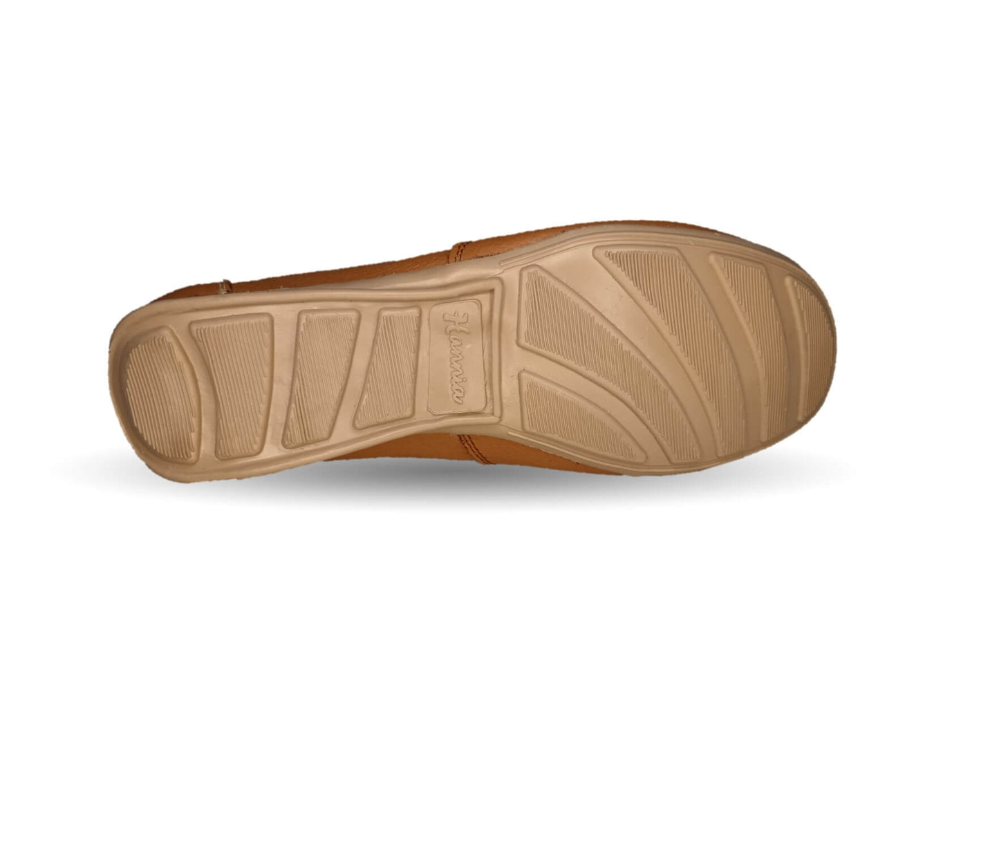 Zapato de Confort y Casual de piel Hannia 350 Miel para mujer