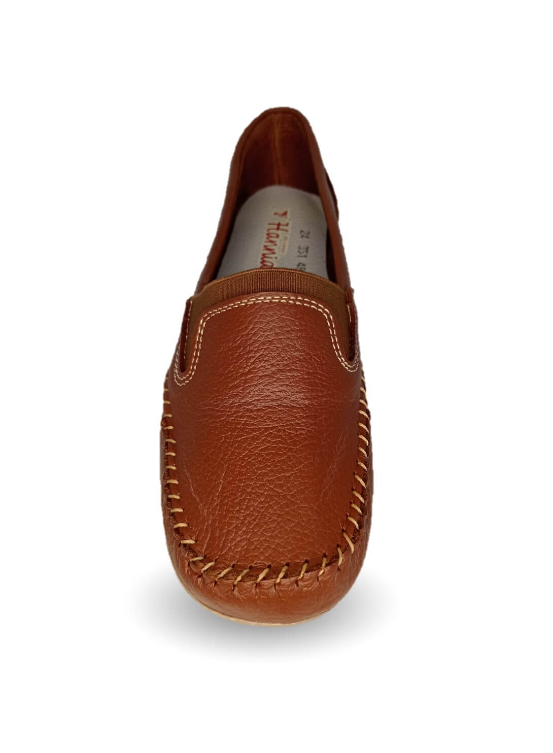 Zapato de Confort y Casual de piel Hannia 351 Café para mujer