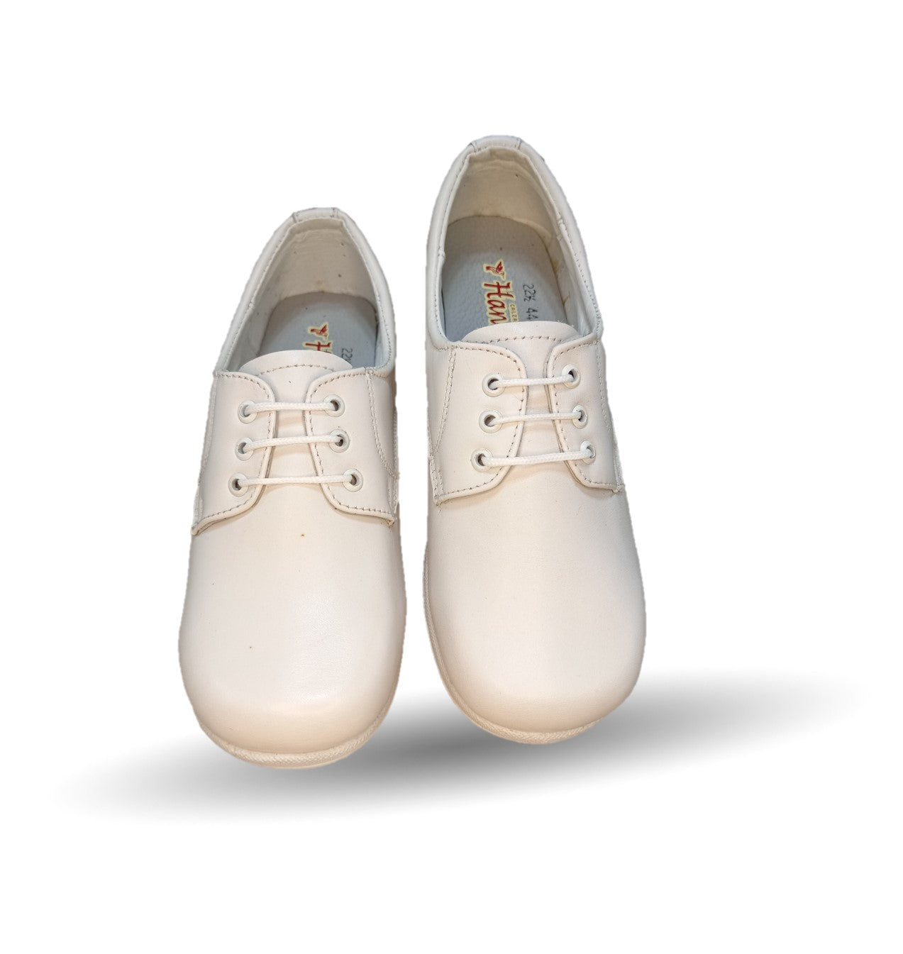 Zapato de Confort y Casual de piel Hannia 644 Blanco para mujer