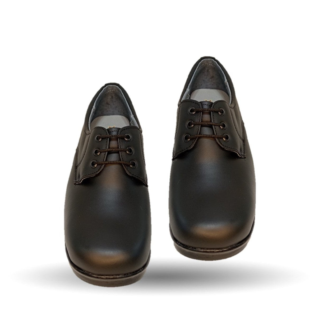 Zapato de Confort y Casual de piel Hannia 644 Negro para mujer