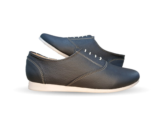 Zapato Casual de piel Hannia 701 Negro para mujer