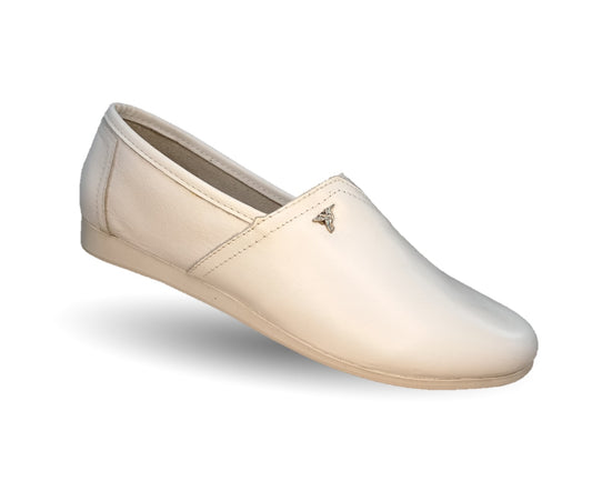 Zapato Casual de piel Hannia 705 Blanco para mujer