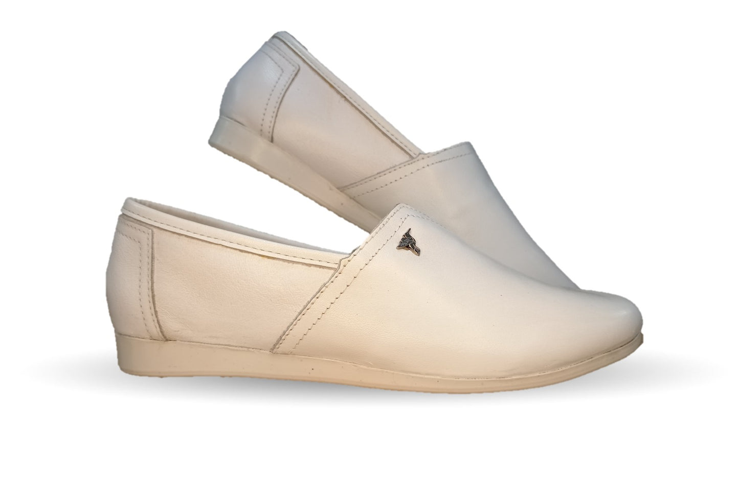 Zapato Casual de piel Hannia 705 Blanco para mujer