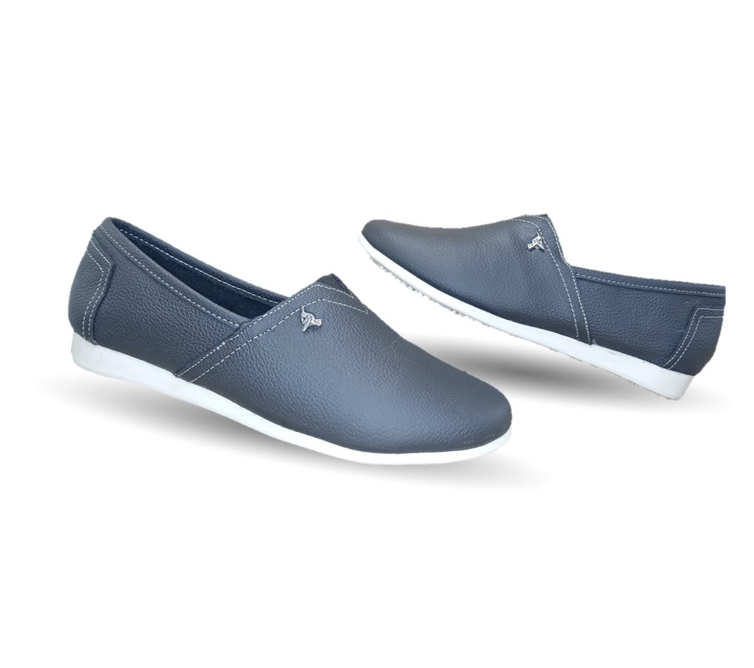 Zapato Casual Slip On de piel Hannia 705 Negro para mujer