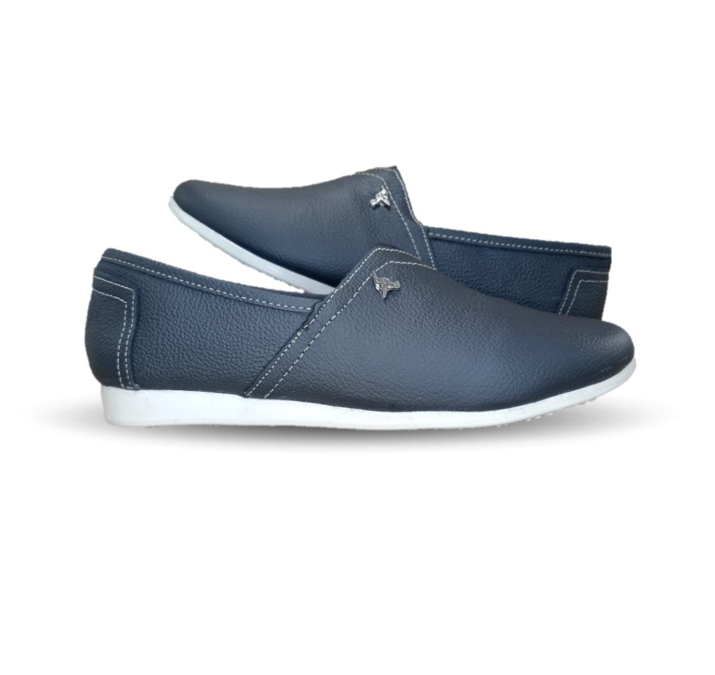 Zapato Casual Slip On de piel Hannia 705 Negro para mujer