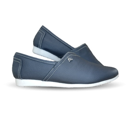 Zapato Casual Slip On de piel Hannia 705 Negro para mujer