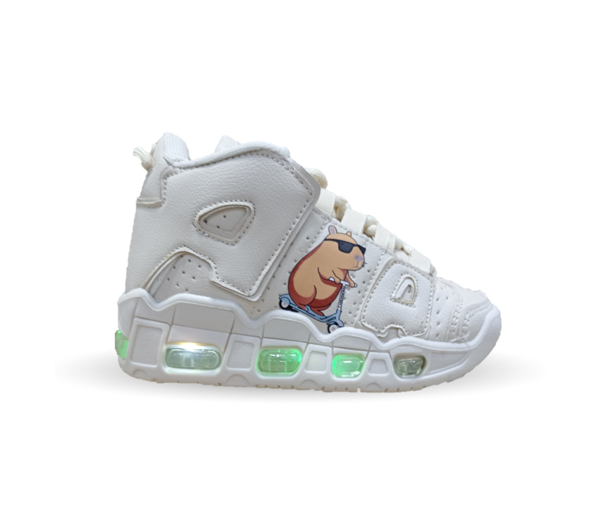 Tenis tipo Bota de Leds Harman 1018 Late Unisex para niño y niña
