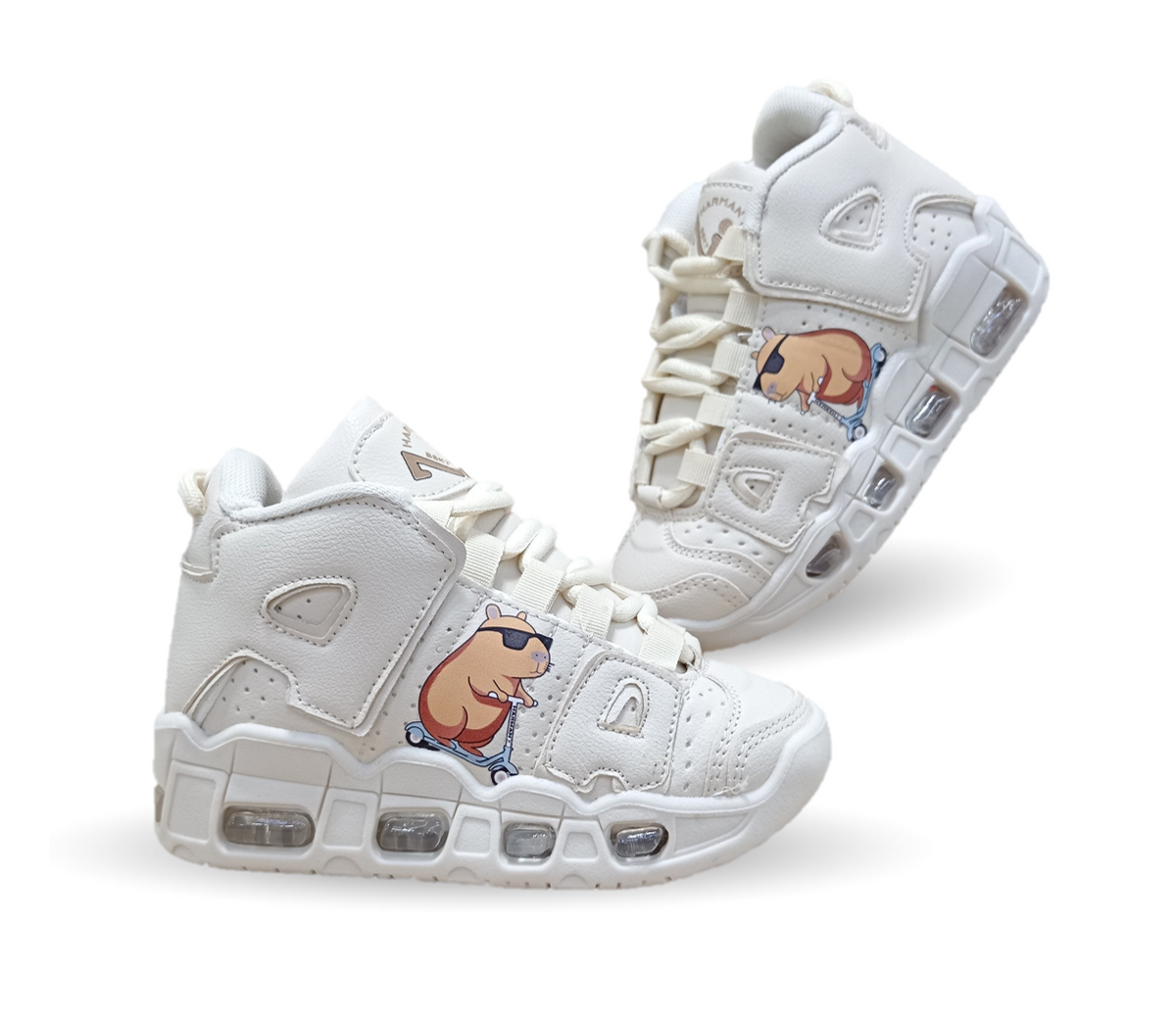 Tenis tipo Bota de Leds Harman 1018 Late Unisex para niño y niña