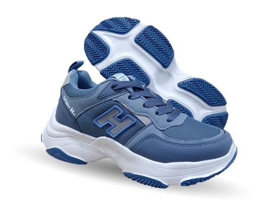 Tenis Urbano H Gros 307 Azul para mujer