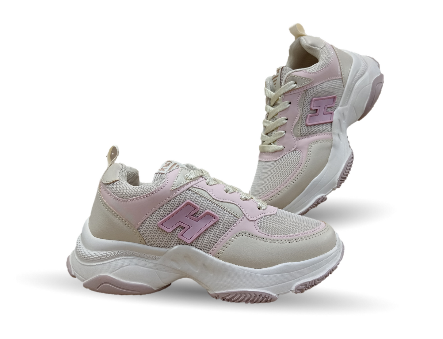 Tenis Urbano H Gros 307 Color Late/Rosa/Pétalo