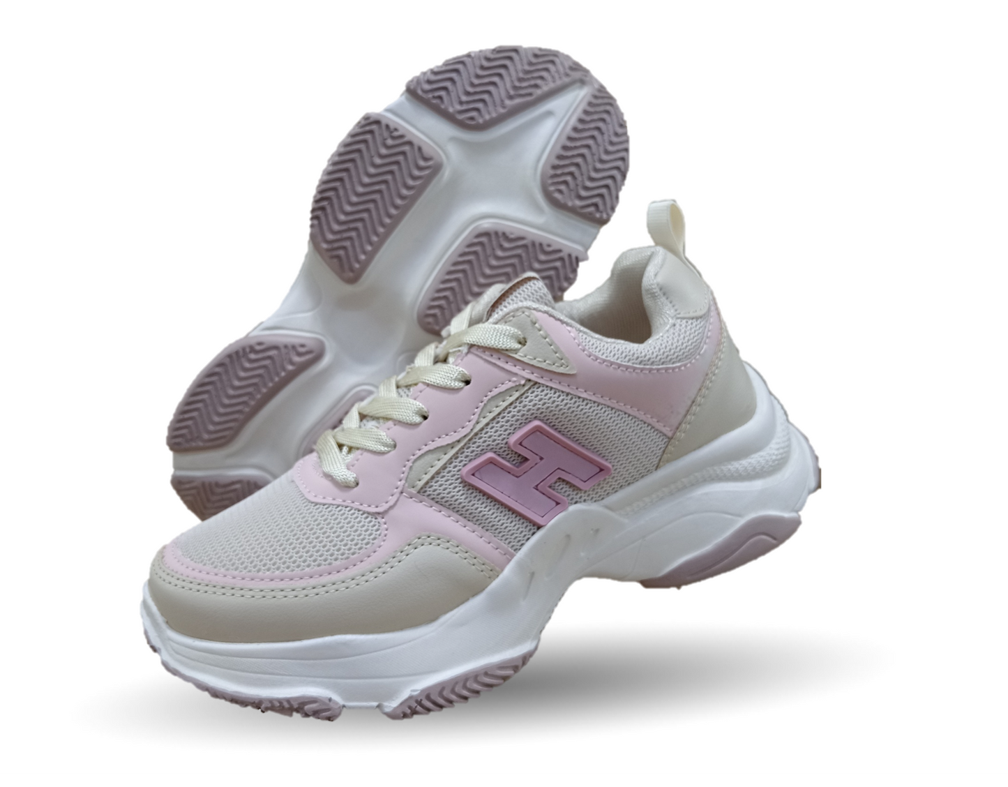 Tenis Urbano H Gros 307 Color Late/Rosa/Pétalo
