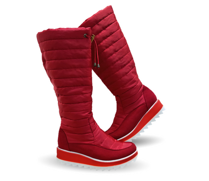 Bota Casual con cierre interno Itzel 310 Microfibra Rojo para mujer