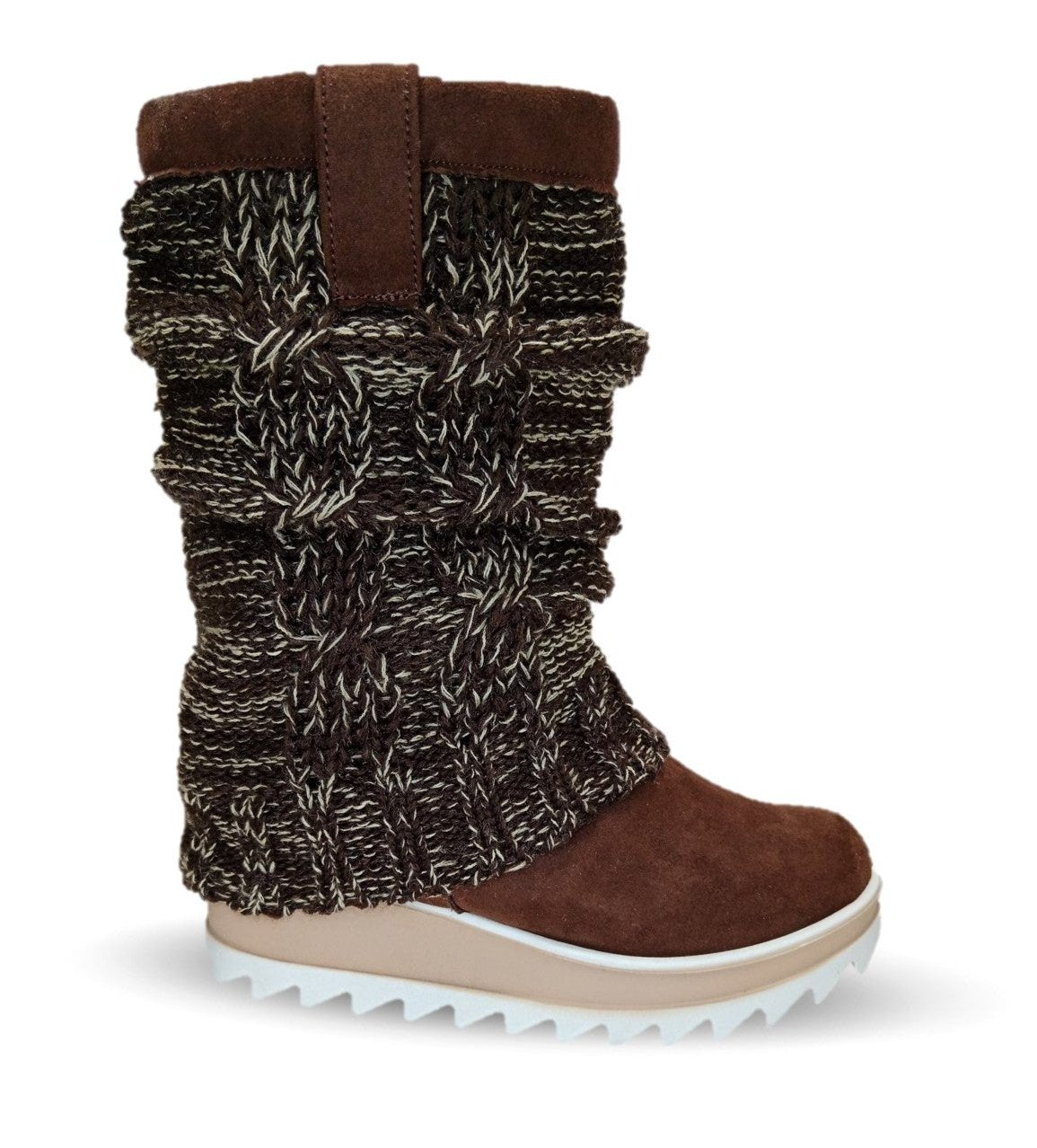 Bota Casual con cierre interno Itzel 410 Café para mujer