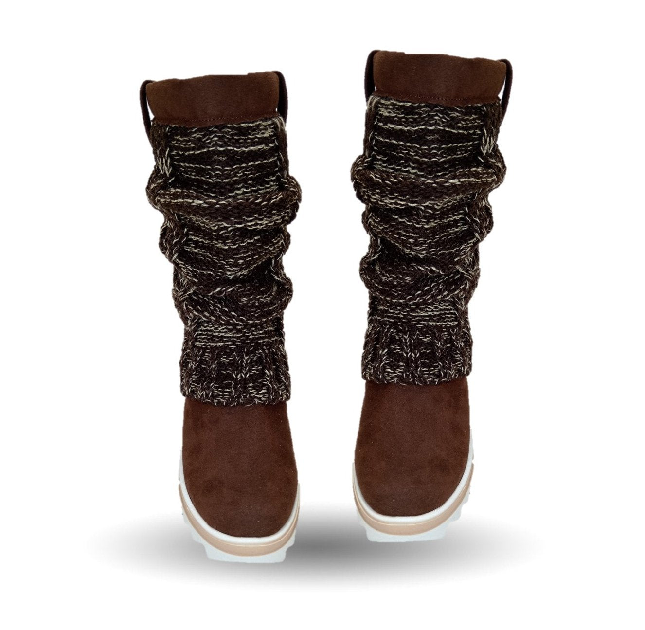 Bota Casual con cierre interno Itzel 410 Café para mujer